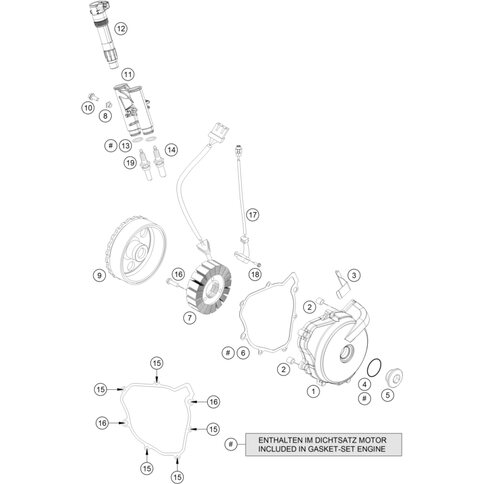 STIFTSCHR. DIN0835-M 8X25 10.9 von KTM - 0835080256 - ktm-shop24 