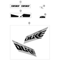 AUFKLEBER SPOILER R       07
