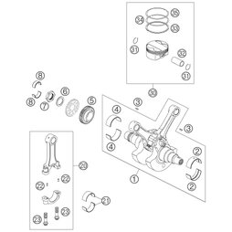 KOLBENRING MITTE D=100MM    03