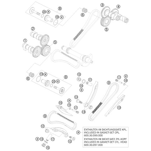 Sonderschraube M8x41 SW=8