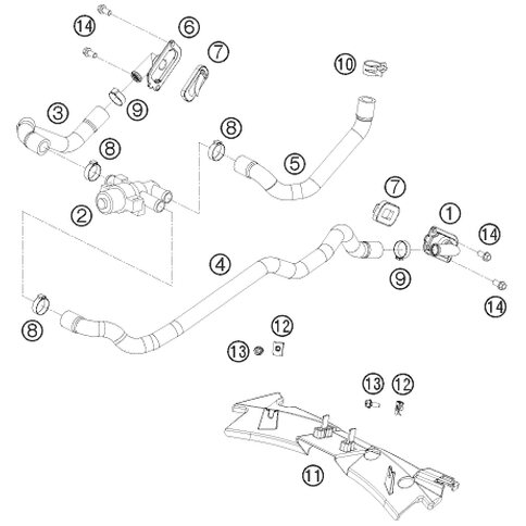 SLS SCHLAUCH-ZYLINDER HINTEN