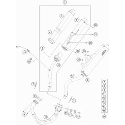 Enddmpfer links