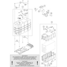 HALTEGUMMI FÜR BATTERIE