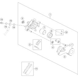 Garn.Bremskl. hi. SBS-S-40GF