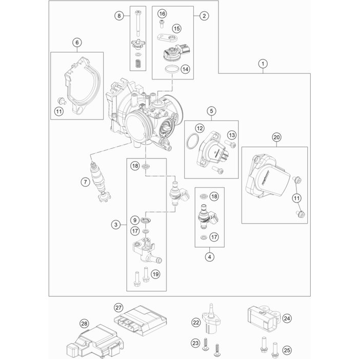 O-RING von KTM - 75041085010 - ktm-shop24.de - KTM-Shop24.de