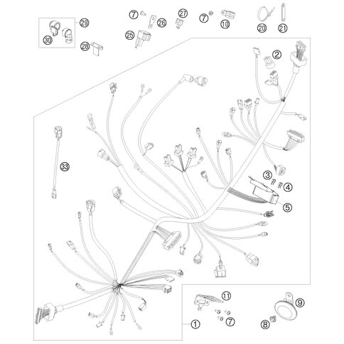 HALTEBLECH MAP-SELECT-SCHALTER