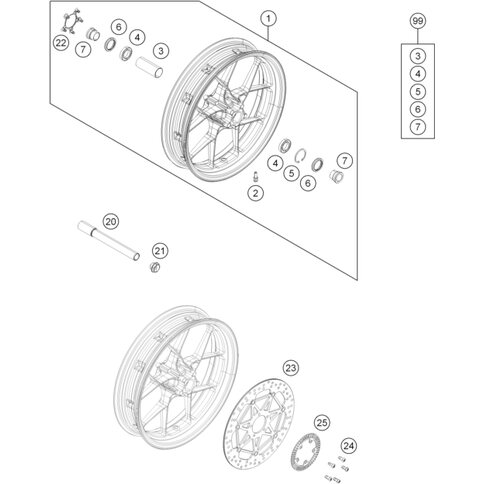 BREMSSCHEIBE D=320 von KTM - 7600906000033 - ktm-shop24.de - KTM 
