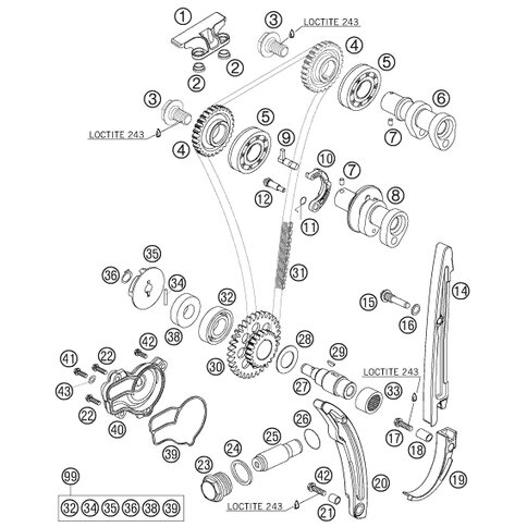 NOCKENWELLE AUSLASS