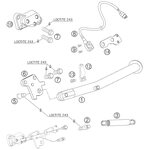 SEITENSTÄNDER L=236MM       07