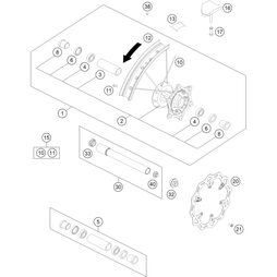 Speichennippel M4,5 AL