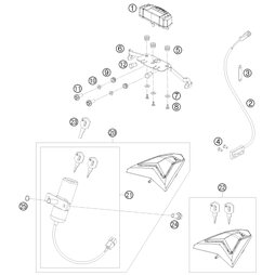 Tachometer km/h 21