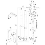 GABELBR. UNT. VMT. X=22MM SCHW