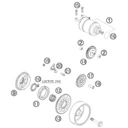 STARTERZAHNRAD Z=52         07