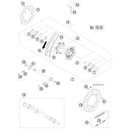 SPEICHE M5X193- 18         08