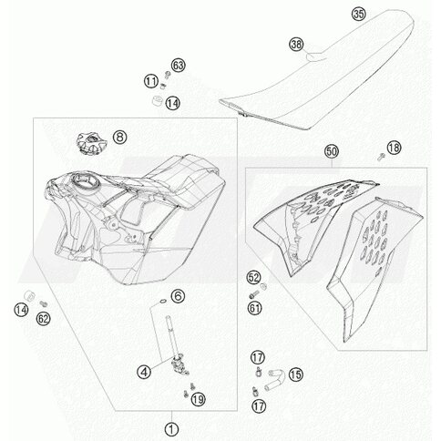 YDNAC-KLAMMER 10137 (13,7 SCHW