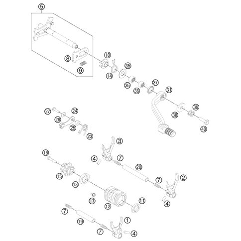 SCHALTWELLE KPL.          05