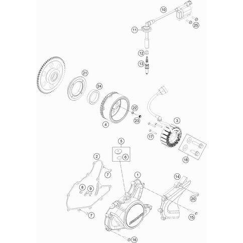 ZNDKERZENSTECKER KPL.