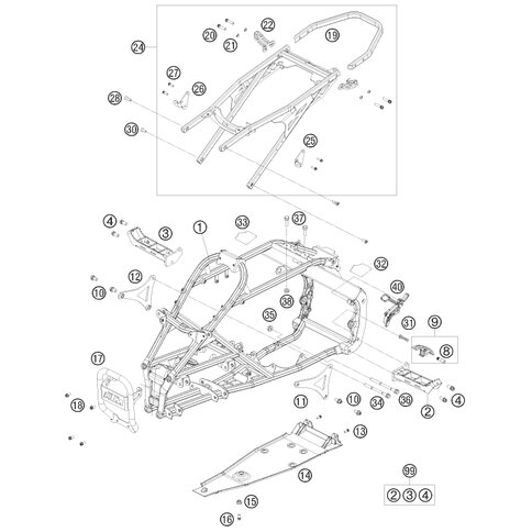 Motortragschraube M10x146 10.9