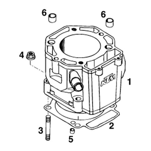 Zyl.Fußdichtung 0,5mm grün