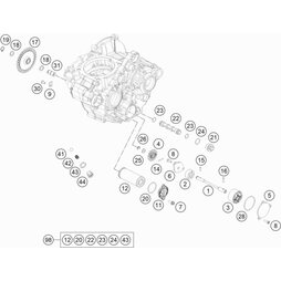 Druckfeder L=25mm D=1mm