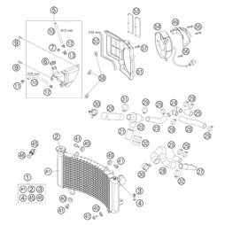 Kühlerschlauch Therm./Pumpe 03