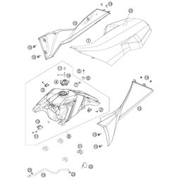 Abstandhalter Tank