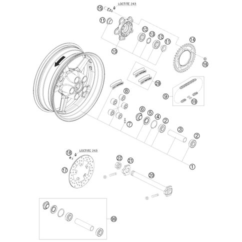 Lagerdist.Ring30,3x37,8x4,65