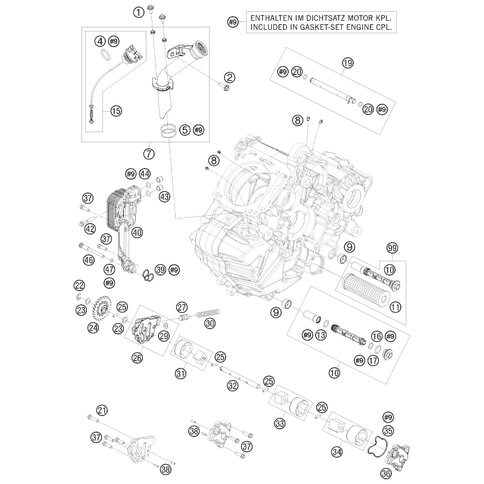 ROTORSATZ 22MM 08 von KTM - 61238011000 - ktm-shop24.de - KTM 