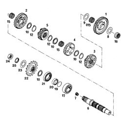 O-RING  25,00X2,00 SILICON