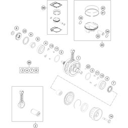 WELLENDICHTRING A40X55X6 VITON