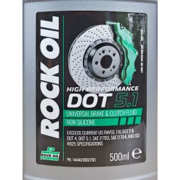Rock OIL Brake Fluid Dot 5.1 Bremsflüssigkeit 500Ml