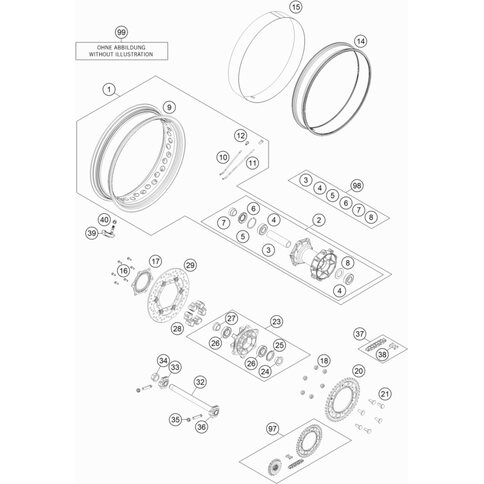 Bremsscheibe Hinten