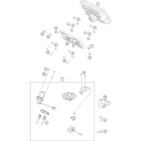 Dämpfungselement Tacho