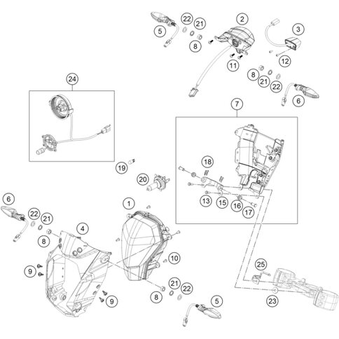 KABELSTRANG SCHEINWERFER