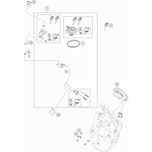 Dichtung Tankverschluss von KTM - 76007008052 - ktm-shop24.de  