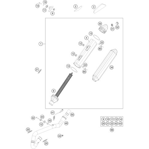 Enddmpferhlle EXC-F