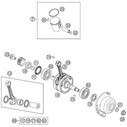 KW REP. KIT 85/105 SX 05-15