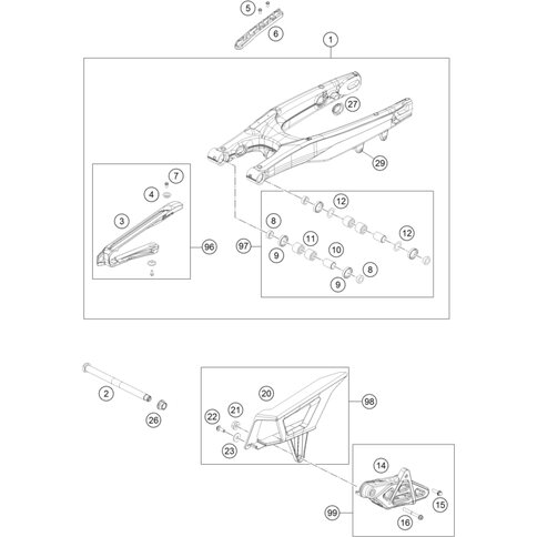 SCHWINGEN REP. KIT SX-F/XC- F