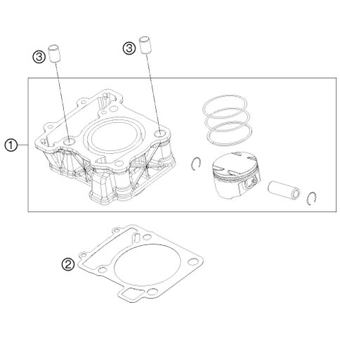ZYLINDER & KOLBEN KIT