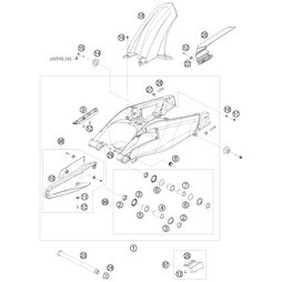 KETTENFÜHRUNGS KIT RC8