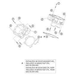 ZYLINDER U. KOLBEN KPL. HINTEN
