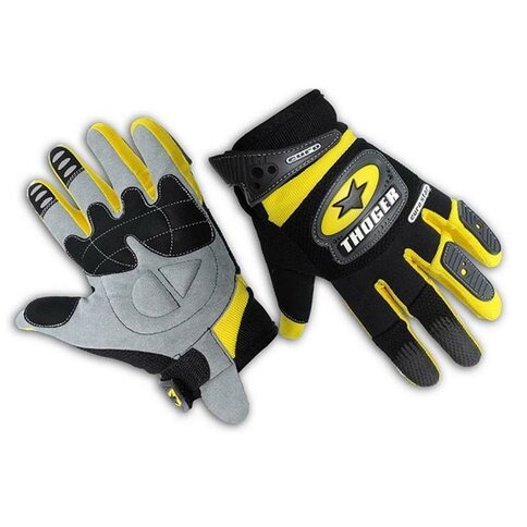 Thoger Handschuhe Eurostar in gelb/schwarz