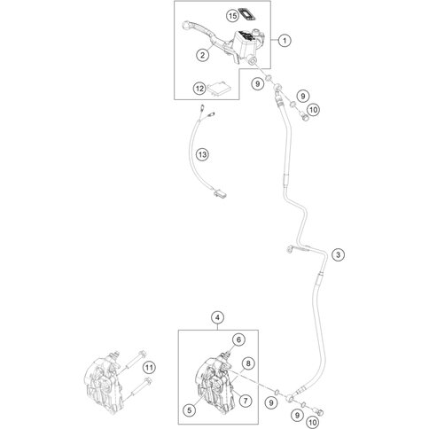 Rückspiegel rechts von KTM - 90112041000 - ktm-shop24.de - KTM 