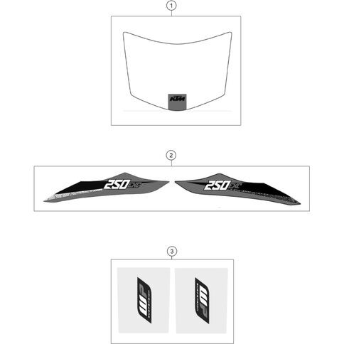 AUFKLEBER SW-MASKE          16