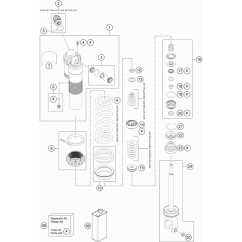 Sicherungsmutter M12x1 h7,5 SW19