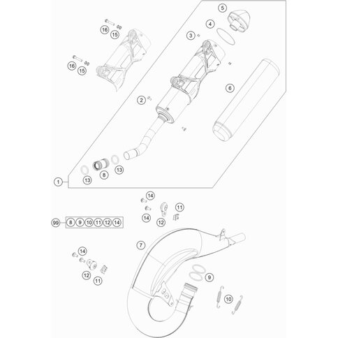 Auspuffkrmmer