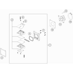 Dichtung Membrankasten