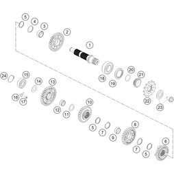 Sicherungsring XDNS-25 S02