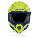 Acerbis Helm Impact Razorblade in gelb blau