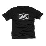 100% T-Shirt Essential in schwarz